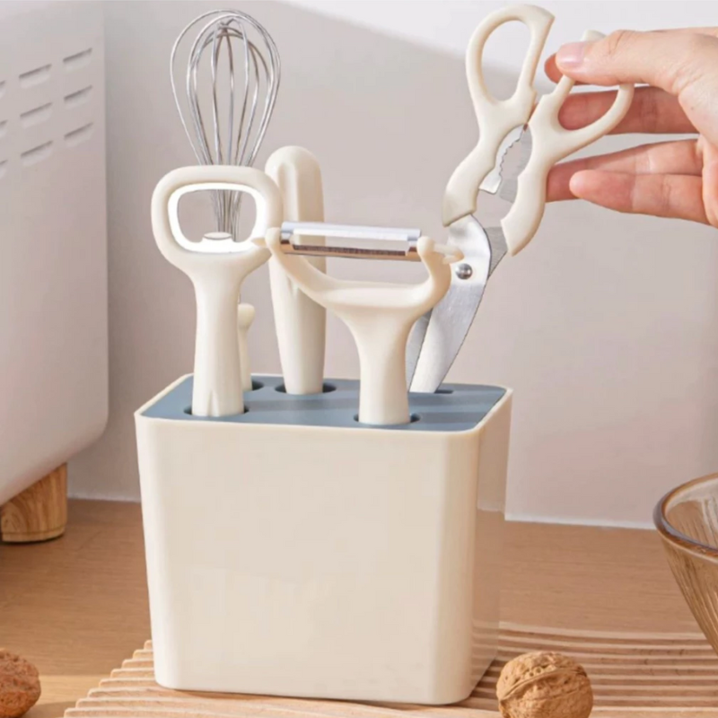 Kit Utensílios Cozinha 6 Peças | Della Casa