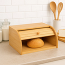 Porta Pão de Bambu Natural | Della Casa