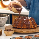 Tábua Giratória Bambu 32cm | Sirva com Estilo 360° - Della Casa