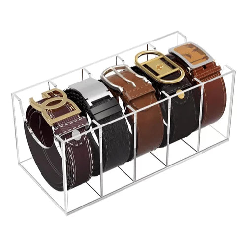 Organizador de Cintos em Acrílico | DellaCasa
