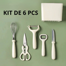 Kit Utensílios Cozinha 6 Peças | Della Casa