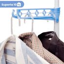 Varal Dobrável 3 Andares com Rodinhas