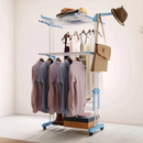 Varal Dobrável 3 Andares com Rodinhas