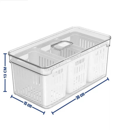 Potes Organizadores Geladeira | DellaCasa