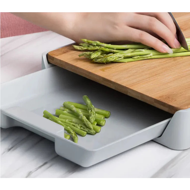 Tábua de Cortar com Gaveta